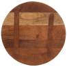 Round Solid Wood Table Top Ø 40 cm - Reclaimed Elegance