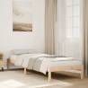  Extra Long Bed Frame without Mattress 80x220 cm Solid Wood Pine Colour natural Size 80 x 220 cm 