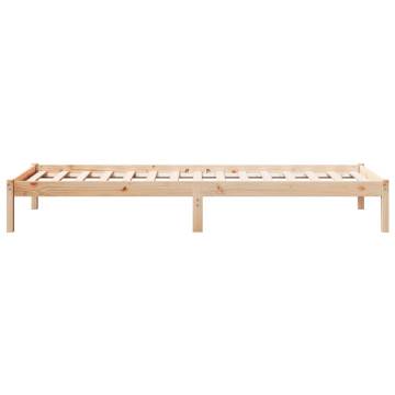 Extra Long Solid Pine Bed Frame | 80x220 cm | Hipomarket