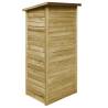 Garden Tool Shed - Impregnated Pinewood, 88x76x175 cm