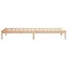 Extra Long Pine Bed Frame 80x210 cm - Durable & Stylish