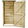 Garden Tool Shed - Impregnated Pinewood, 88x76x175 cm