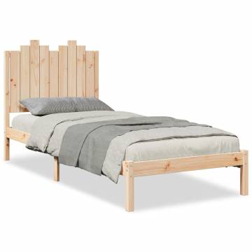 Extra Long Bed Frame 100x210 cm | Solid Wood Design