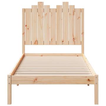 Extra Long Bed Frame 100x210 cm | Solid Wood Design