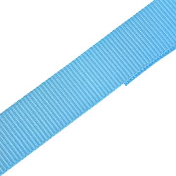 Heavy-Duty Ratchet Tie Down Straps - 10 pcs - 0.8 Tonnes Blue