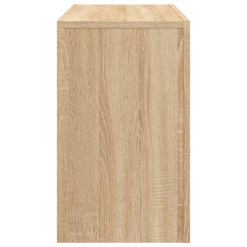 Nesting Coffee Tables Set - 3 Pcs Sonoma Oak - Hipomarket