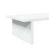 Monitor Stand White 100x27x15 cm | Durable Wood Design