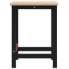 Solid Wood Beech Workbench 100x60x81.5 cm - Durable & Versatile