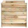 2 Piece Garden Pallet Lounge Set - Durable Impregnated Pinewood