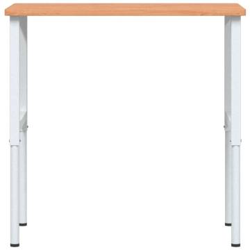 Solid Wood Beech Workbench 100x60 cm - Versatile & Durable