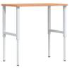 Solid Wood Beech Workbench 100x60 cm - Versatile & Durable