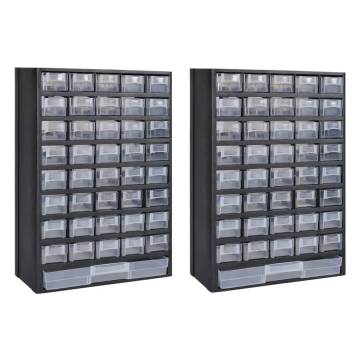 41-Drawer Storage Cabinet Tool Box - Set of 2 | HipoMarket