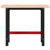 Solid Wood Beech Workbench 100x60 cm - Durable & Versatile