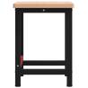 Solid Wood Beech Workbench 100x60 cm - Durable & Versatile