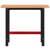 Workbench 100x60 cm Solid Wood Beech - Durable & Versatile