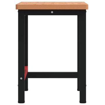 Workbench 100x60 cm Solid Wood Beech - Durable & Versatile