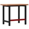 Workbench 100x60 cm Solid Wood Beech - Durable & Versatile