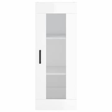 Highboard High Gloss White - Stylish Storage Solution | Hipomarket