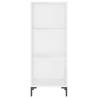 Highboard High Gloss White - Stylish Storage Solution | Hipomarket