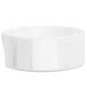 Stylish White Ceramic Wash Basin 40x14.5 cm - HipoMarket