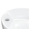 Stylish White Ceramic Wash Basin 40x14.5 cm - HipoMarket