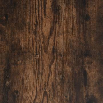 Nesting Coffee Tables - 3 pcs Smoked Oak Engineered Wood