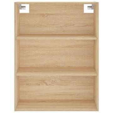 Stylish Highboard Sonoma Oak 69.5x34x180 cm | HipoMarket