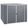  Garden Shed Grey 195x198x159 cm Galvanised Steel Colour grey Quantity in Package 1 