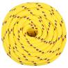 Durable Yellow Boat Rope 16mm - 100m Polypropylene