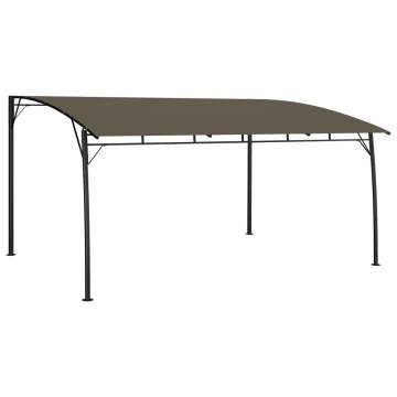 Garden Sunshade Awning 4x3x2.55m - Taupe | Hipo Market