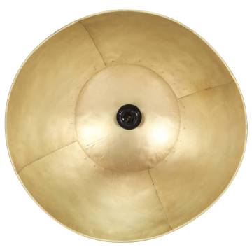 Hanging Lamp 25 W Brass Round 48 cm E27 - Hipomarket