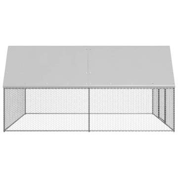 Galvanised Steel Chicken Cage 3x4x2 m - Durable & Spacious