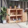  Outdoor Kitchen Cabinet 106x55x92 cm Solid Wood Pine Colour natural pine Size 106 x 55 x 92 cm Quantity in Package 1 Model 4 shelves 