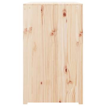 Outdoor Kitchen Cabinet - Solid Pine Wood | Hipomarket UK