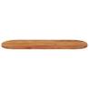 Table Top 110x40x3.8 cm Oval Solid Wood Acacia | HipoMarket