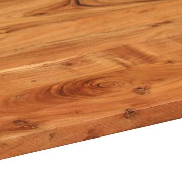 Table Top 110x40x3.8 cm Oval Solid Wood Acacia | HipoMarket