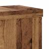 Plant Stands 2 pcs Old Wood - Durable Engineered Wood Design