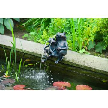 Ubbink Water Feature 2 Frogs 22 cm - Decorative Garden Accent