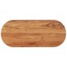  Table Top 120x50x2.5 cm Oval Solid Wood Acacia Colour acacia wood(natural) Size 120 x 50 cm Quantity in Package 1 Thickness 25 mm 