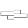 Stylish Grey Sonoma Wall Shelf - 167.5x18x68 cm | HipoMarket