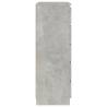 Elegant Drawer Cabinet in Concrete Grey - 60x36x103 cm