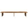 Stylish Monitor Stand in Old Wood - Enhance Your Workspace