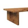 Stylish Monitor Stand in Old Wood - Enhance Your Workspace