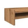 Monitor Stand Artisian Oak - Ergonomic Design & Storage