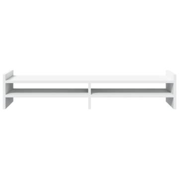 Monitor Stand White | Stylish & Functional Workspace Solution