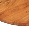 Oval Solid Wood Acacia Table Top - 110x50 cm | HipoMarket