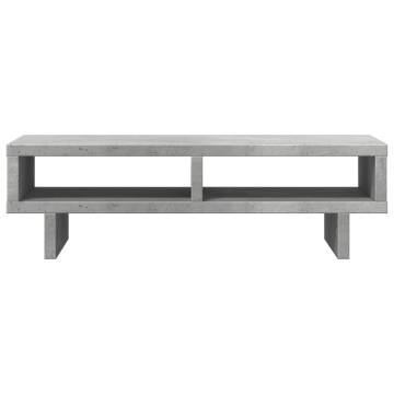 Concrete Grey Monitor Stand - Stylish & Functional | HipoMarket