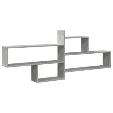 Wall Shelf Concrete Grey - Stylish Storage Solution | HipoMarket