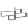 Wall Shelf Concrete Grey - Stylish Storage Solution | HipoMarket