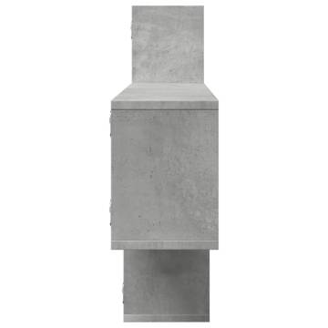 Wall Shelf Concrete Grey - Stylish Storage Solution | HipoMarket